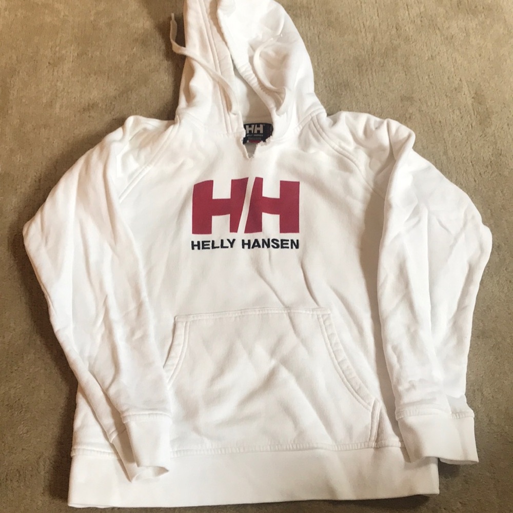 Helly Hansen white sweatshirt